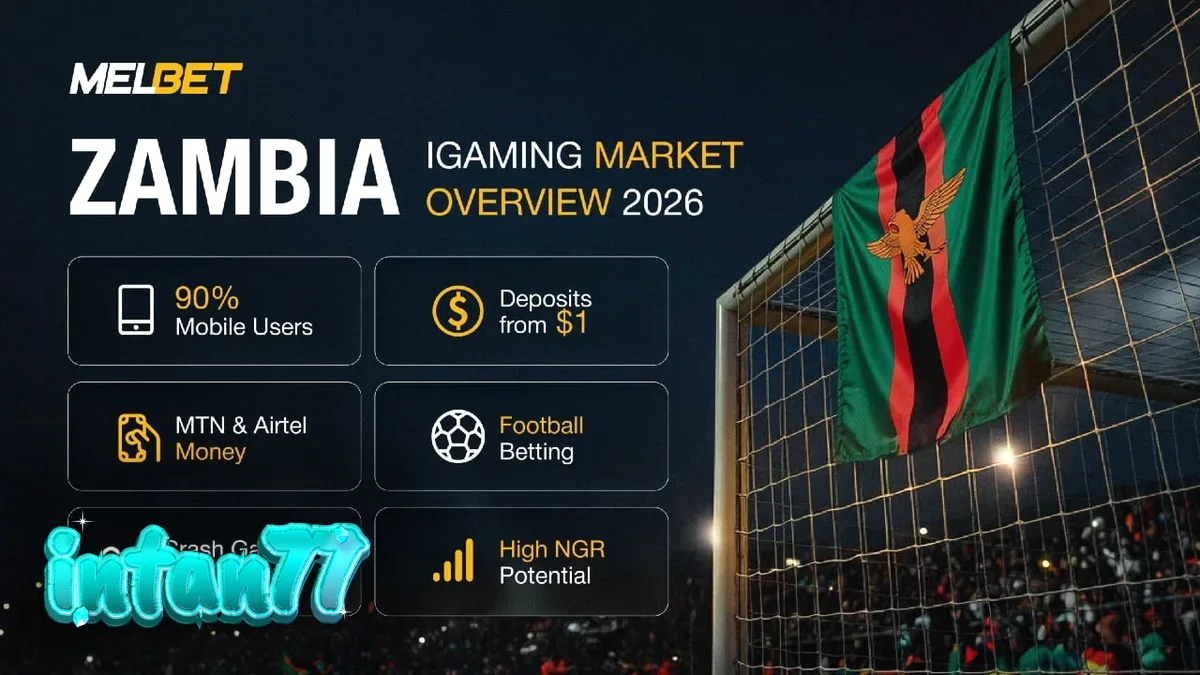 Pemandangan kota Lusaka, Zambia yang merepresentasikan pasar iGaming yang sedang berkembang.